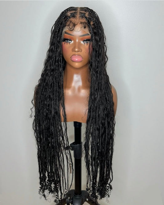 Bohemian Knotless Wig