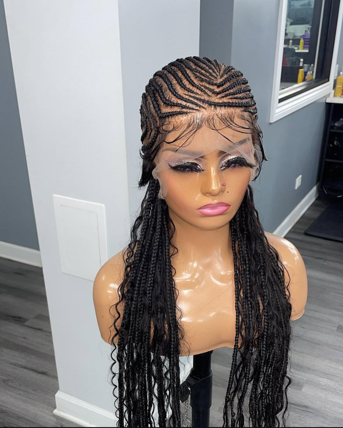 Alicia Keys Boho Wig