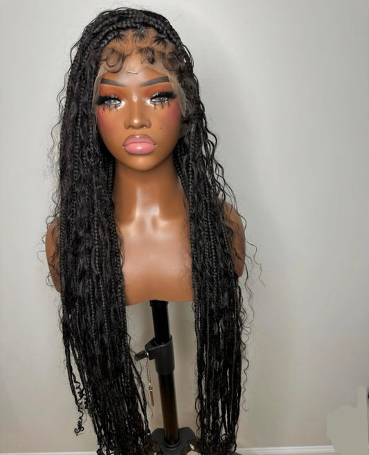 Bohemian Knotless Wig