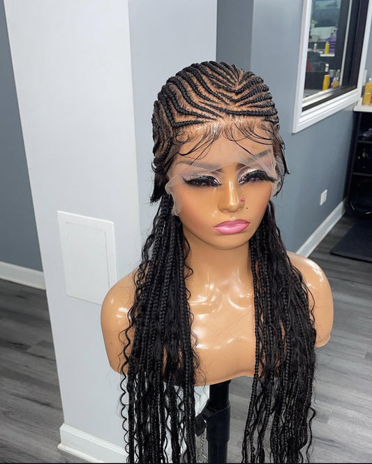 Alicia Keys Boho Wig